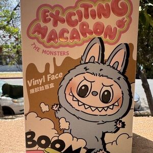 Authentic Pop Mart-Exciting Macaron Vinyl Face Labubu- bundle to save